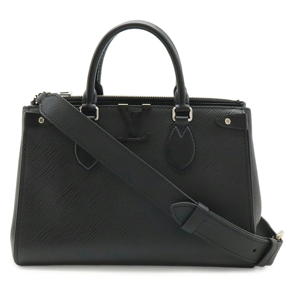 LOUIS VUITTON Epi Grenelle Tote 2way Shoulder Bag Leather Noir Black